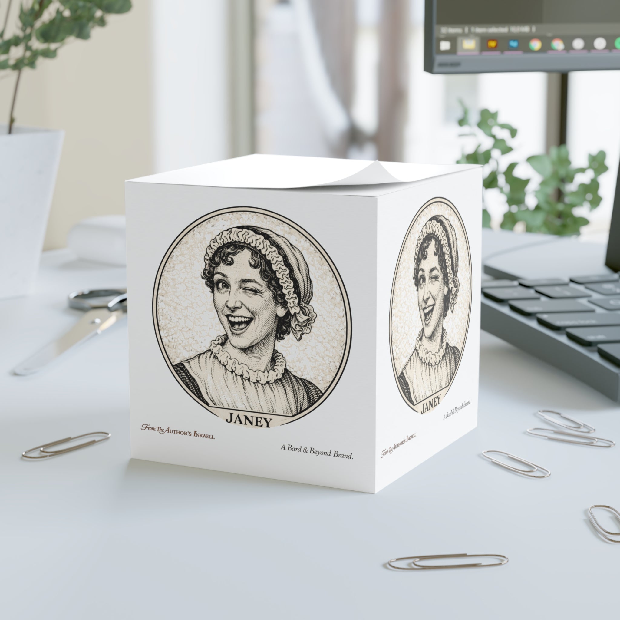 The Writer's Block -- Janey Edition -- A Desk Companion from The Author's Inkwell