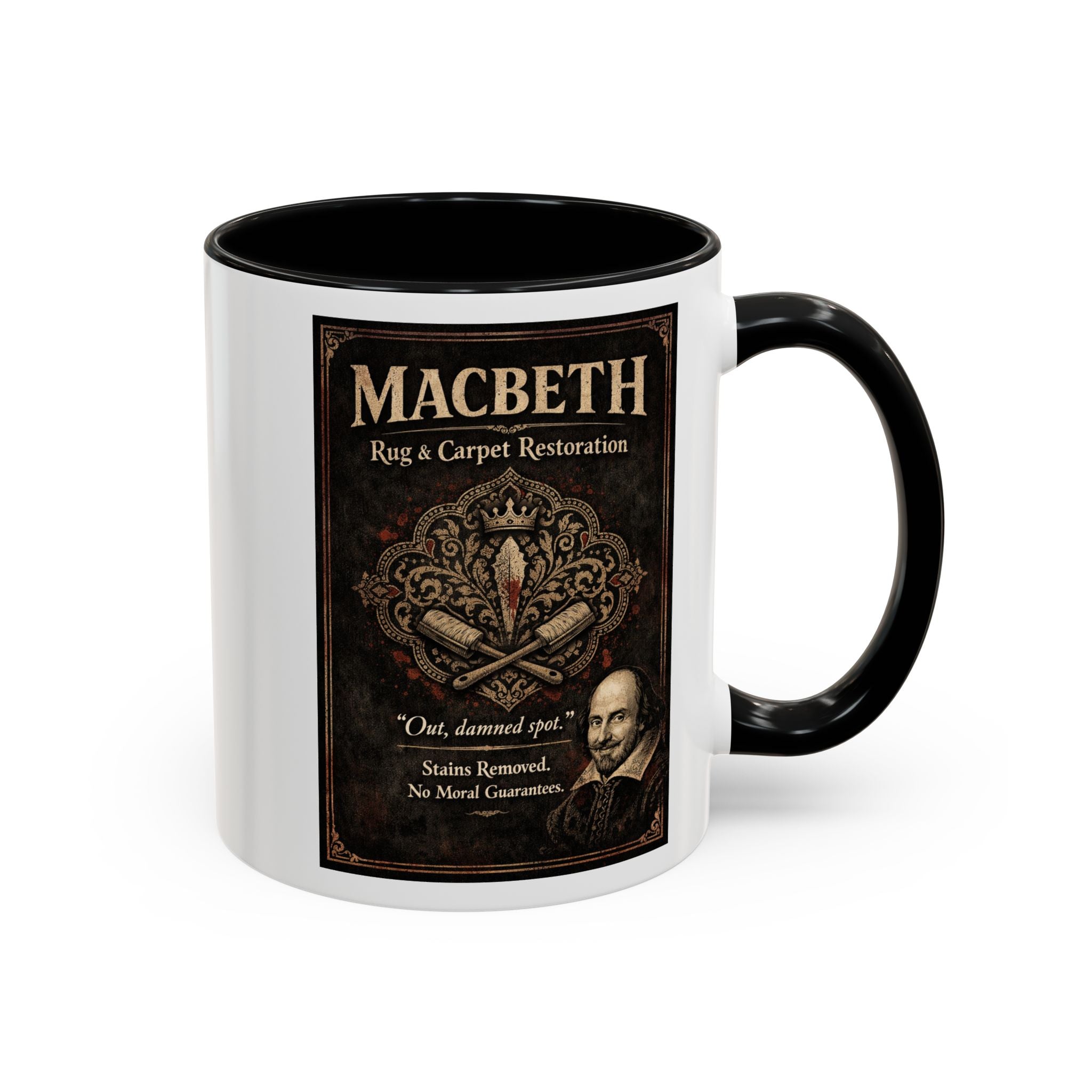Macbeth Rug & Carpet Restoration Mug