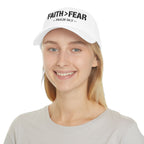 Faith > Fear — Psalm 56:3 — Embroidered Cap | The Foundation Collection (Light Colors)