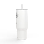Stand Firm — Galatians 5:1 Engraved 40oz Travel Mug | Insulated Koozie Tumbler with Handle | Christian Faith Gift | The Foundation Collection