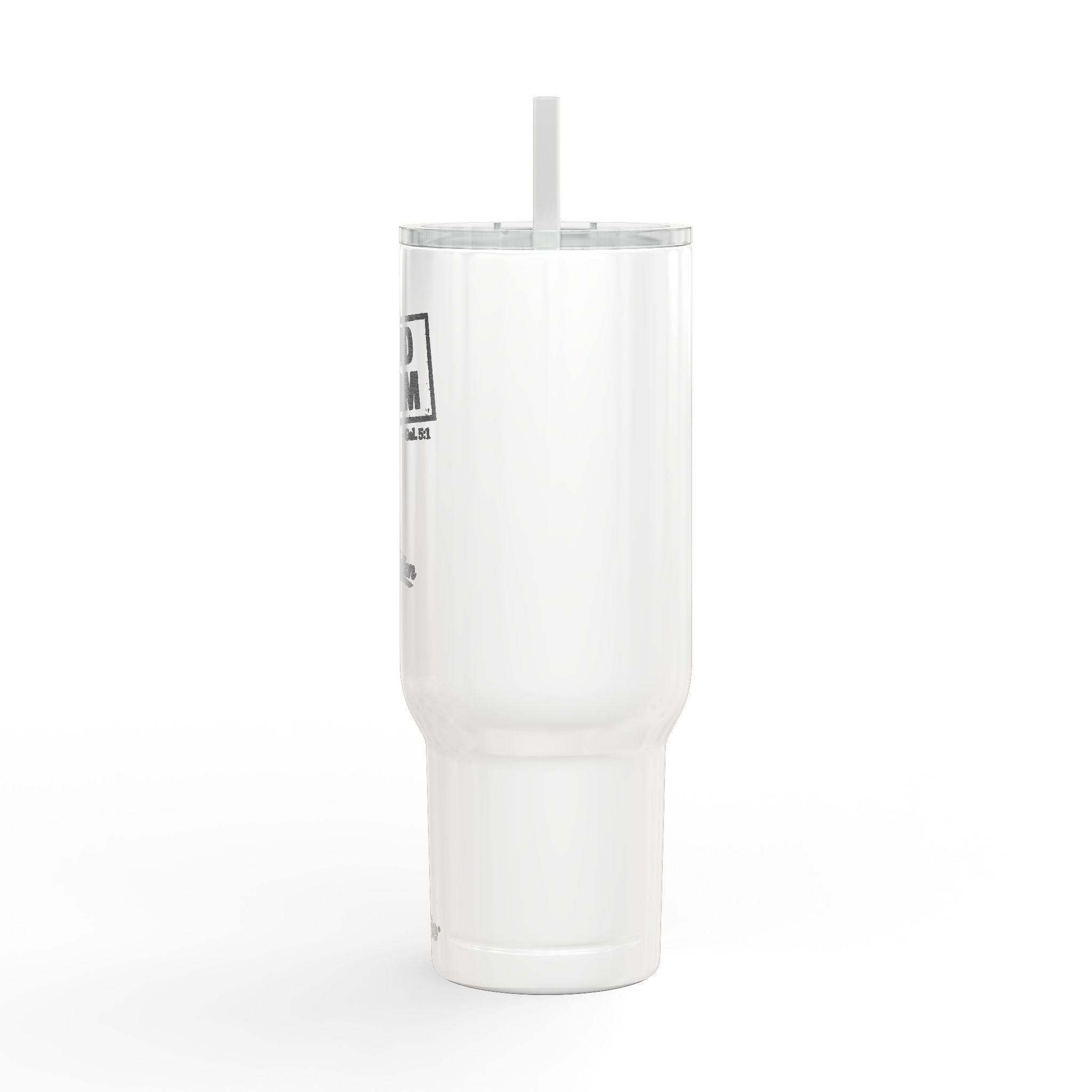 Stand Firm — Galatians 5:1 Engraved 40oz Travel Mug | Insulated Koozie Tumbler with Handle | Christian Faith Gift | The Foundation Collection