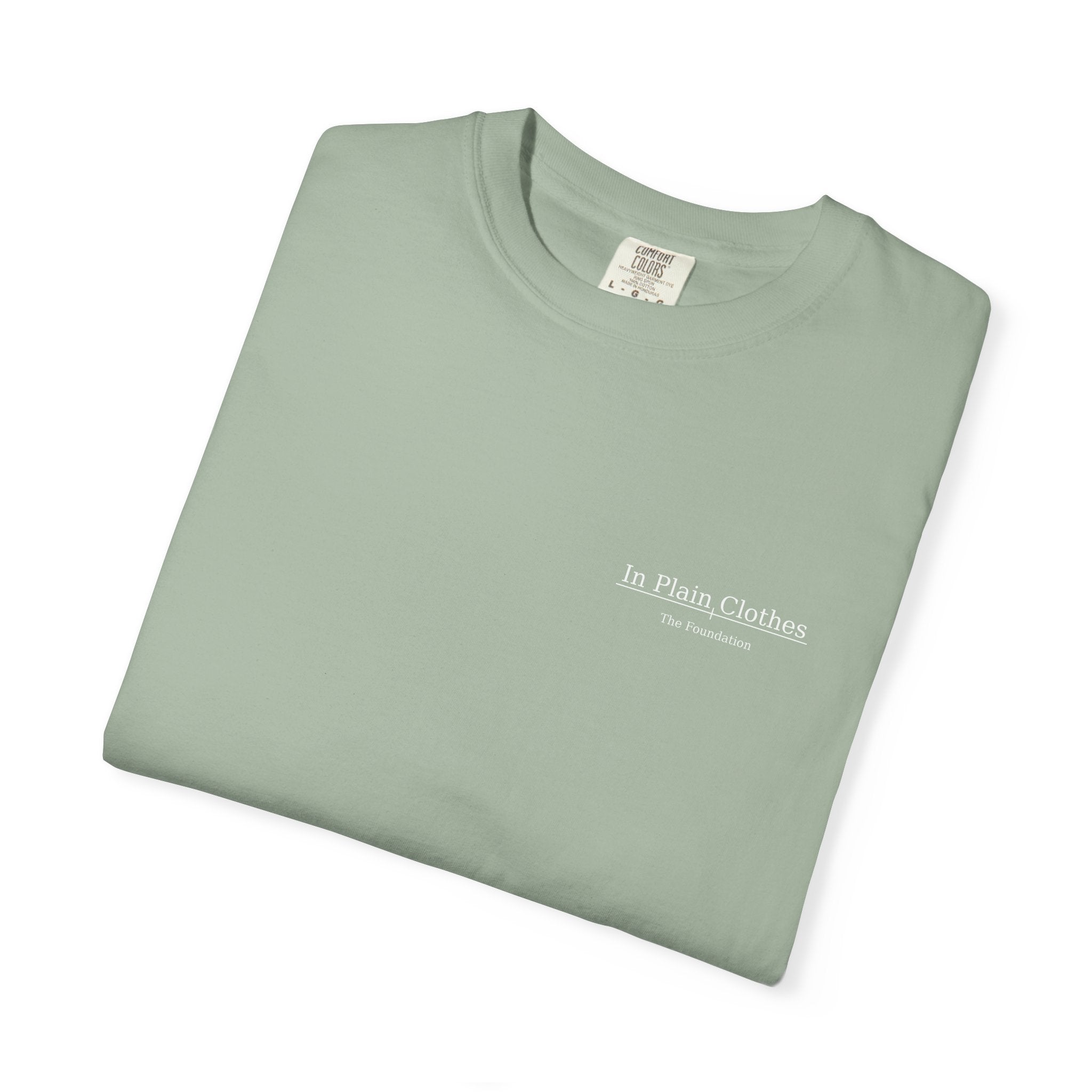 In Plain Clothes — WALK IT Comfort Colors Tee (James 1:22)