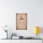 Edgar Albert Guest — “It Couldn’t Be Done” — Canvas Wall Piece