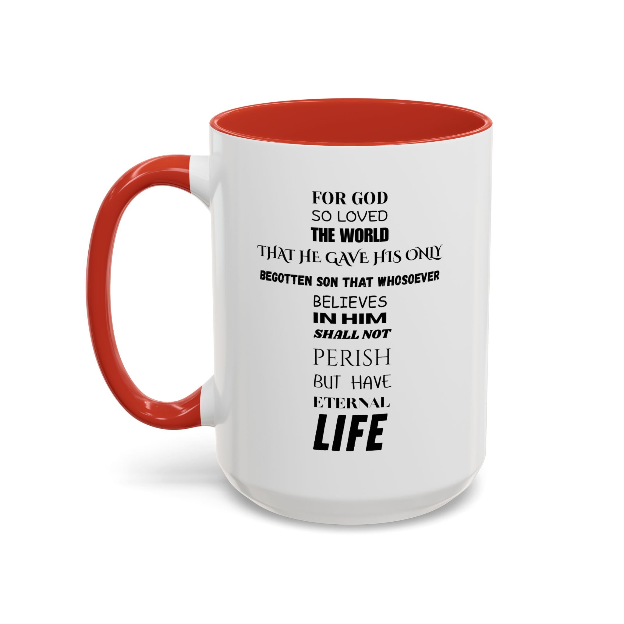 John 3:16 Coffee Mug — The Foundation Collection (15oz)