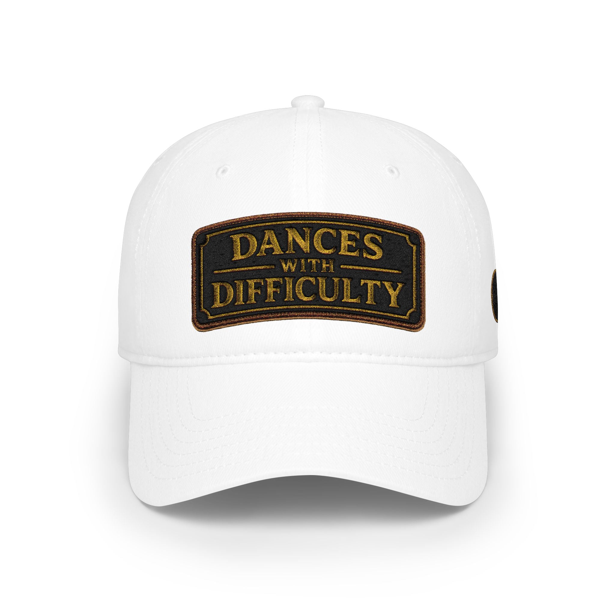 Dances With Difficulty™ Heritage Patch Hat -- A Celebrating Mediocrity Original from Bard & Beyond