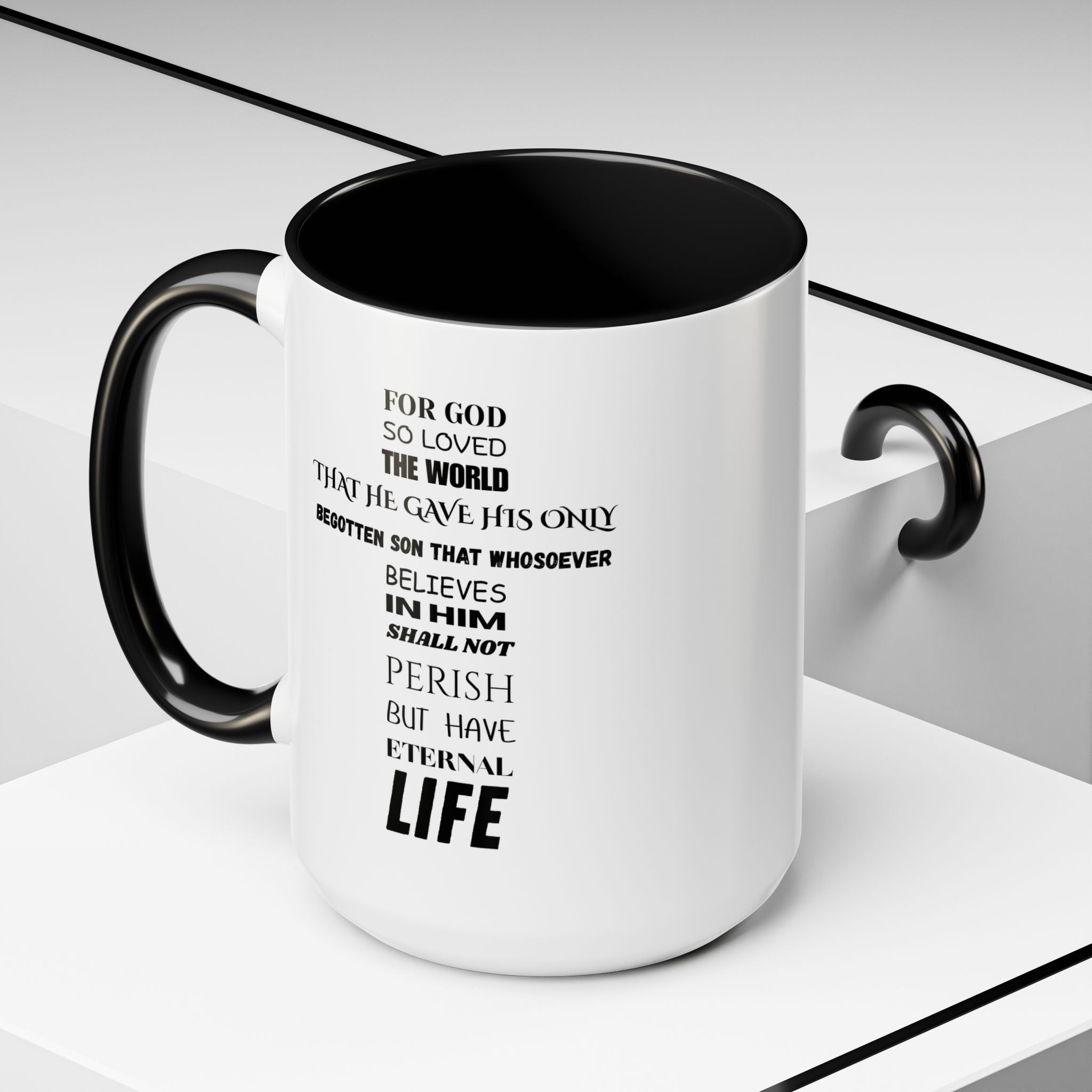 John 3:16 Coffee Mug — The Foundation Collection (15oz)