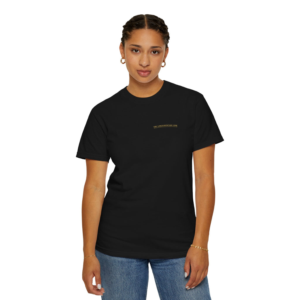 Chthulu “...but first coffee.” -- Lovecraft Tee in Comfort Colors