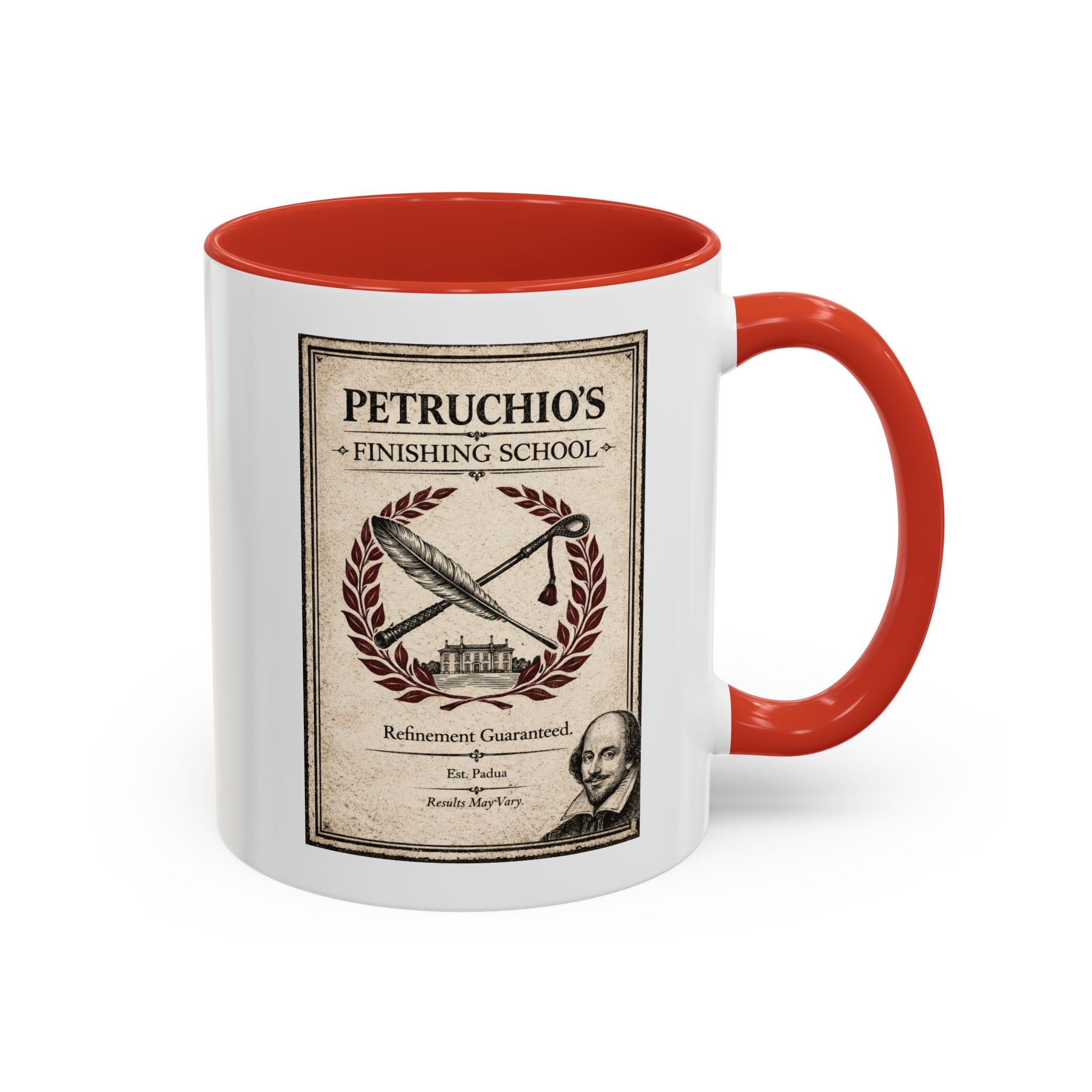 Petruchio's Finishing School Mug