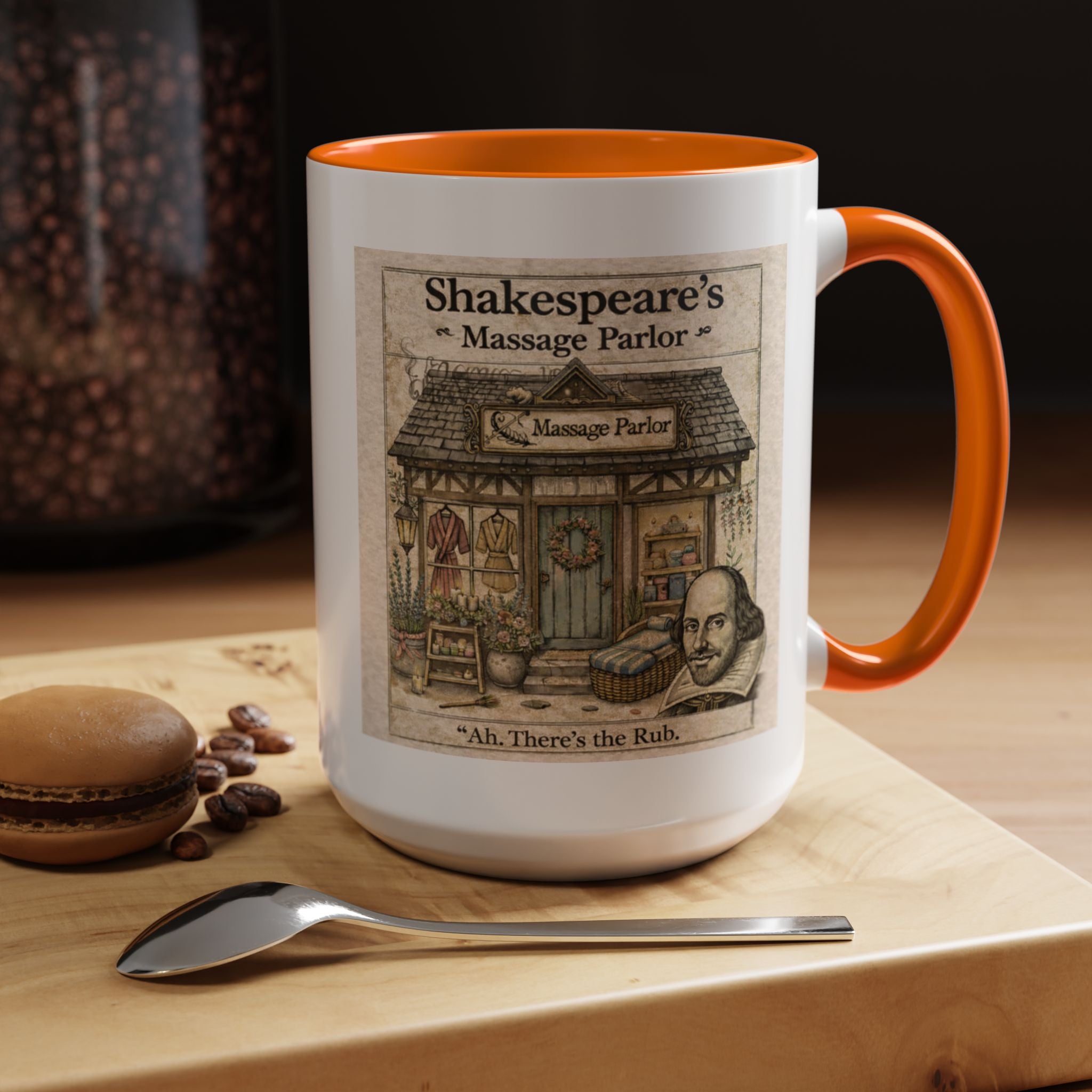 Shakespeare's Massage Parlor Mug