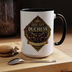 Glue Gun Duchess Coffee Mug — "Her Bond Is Permanent" Accent Ceramic Mug