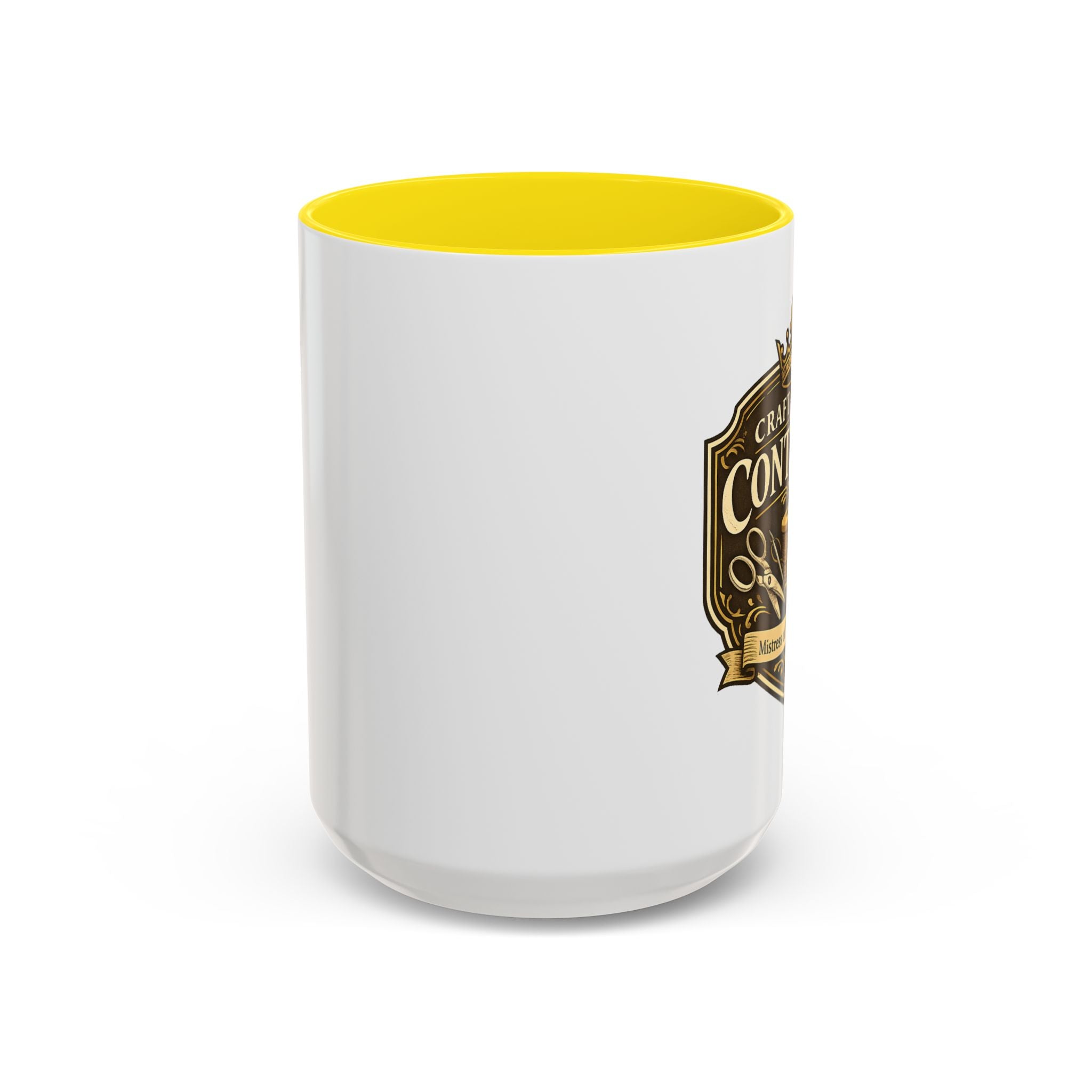 Contessa Craft Room Coffee Mug — "Craft Room Contessa: Mistress of Materials" Accent Mug