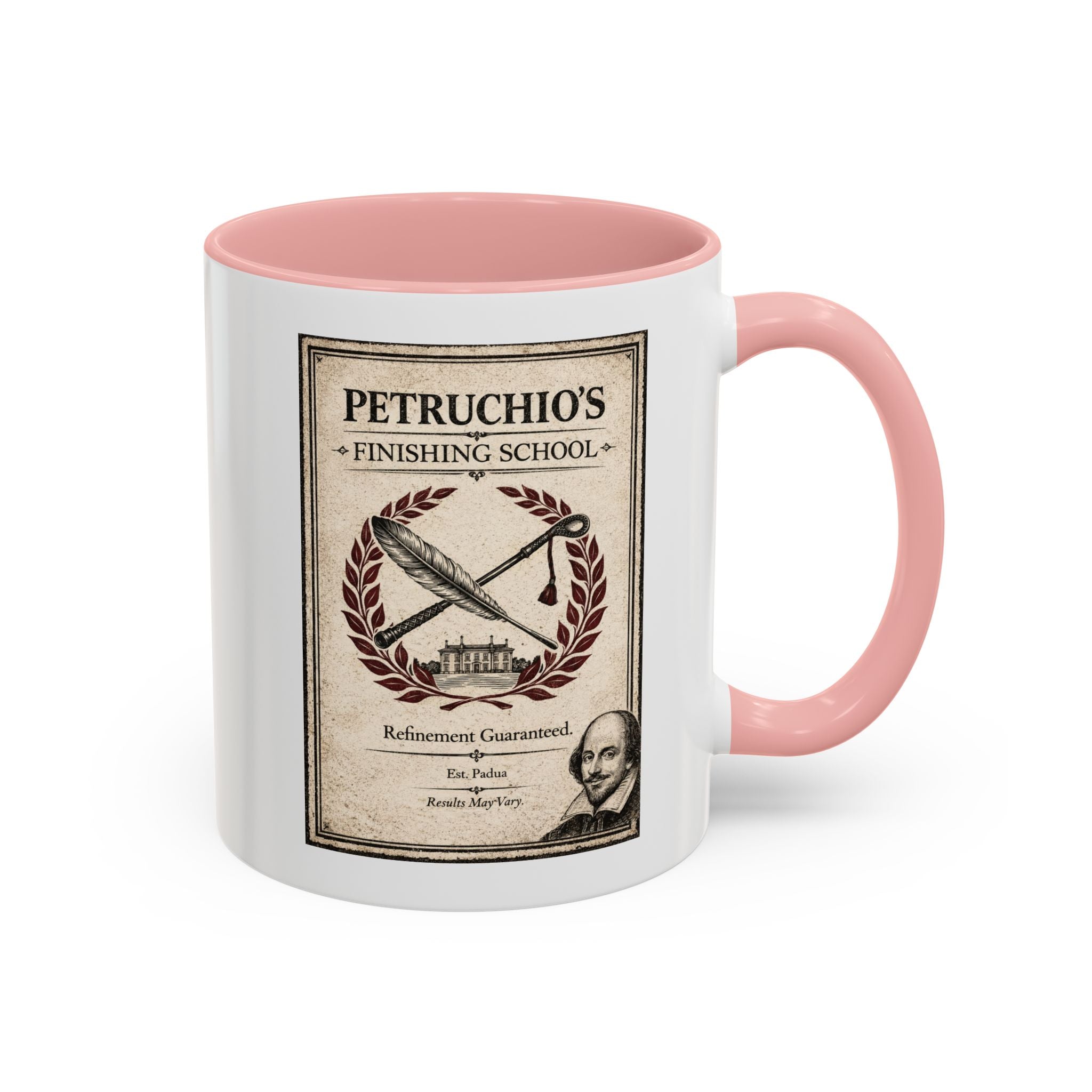 Petruchio's Finishing School Mug