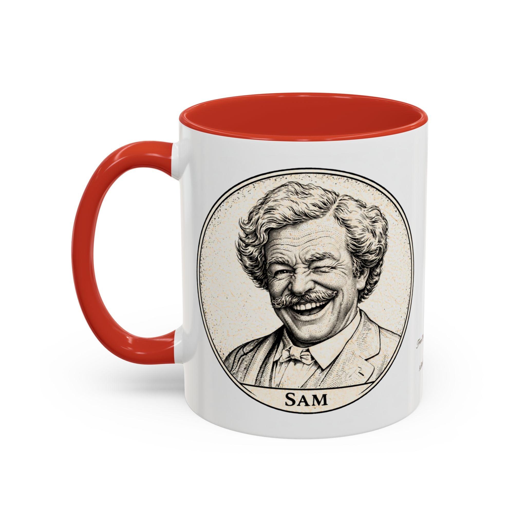 Twain--The Gentleman & Sam -- Ceramic Mug