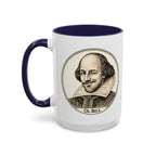 Shakespeare -- The Bard & Ol Bill -- Ceramic Mug