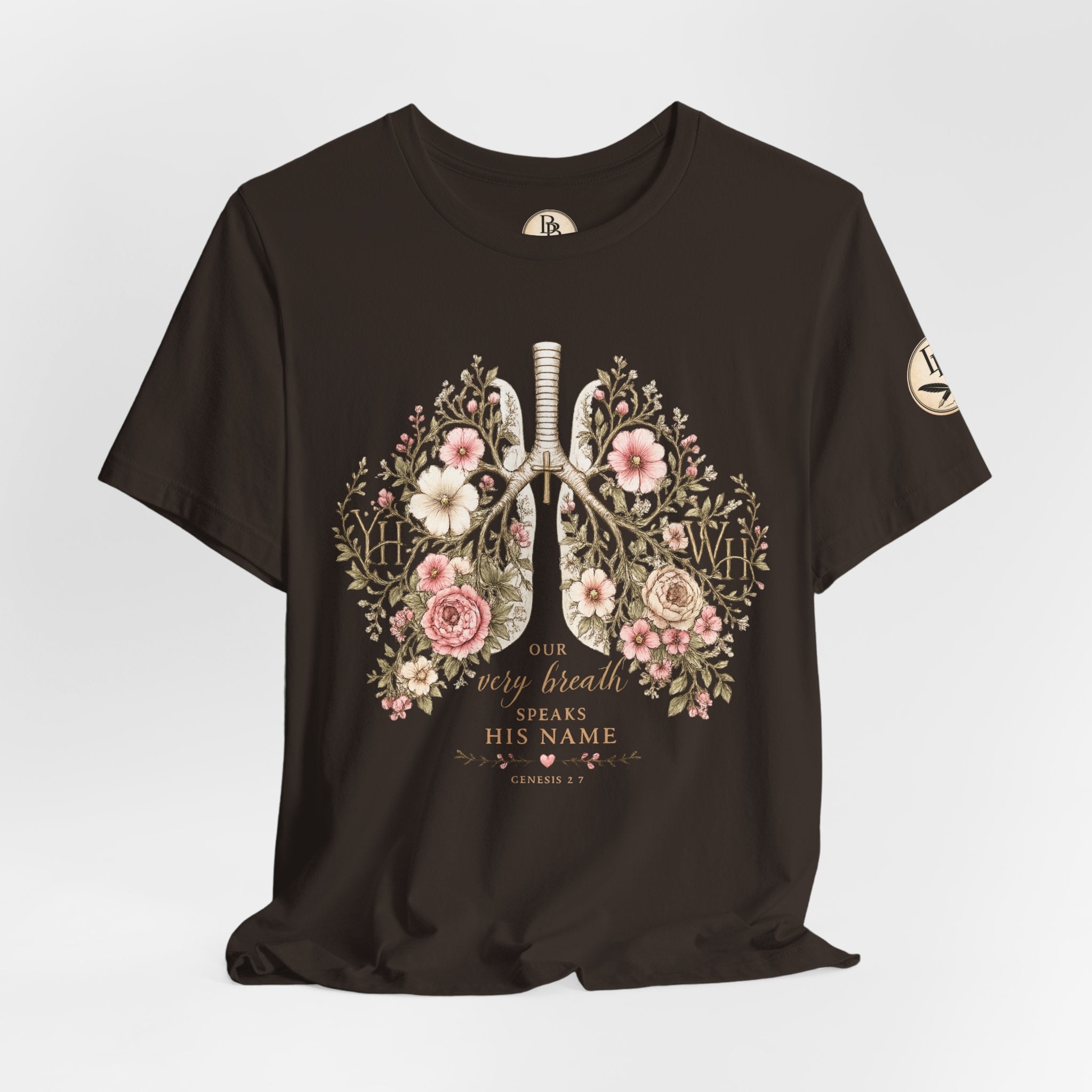 Every Breath Speaks His Name -- Genesis 2:7 (Botanical Lung Design)