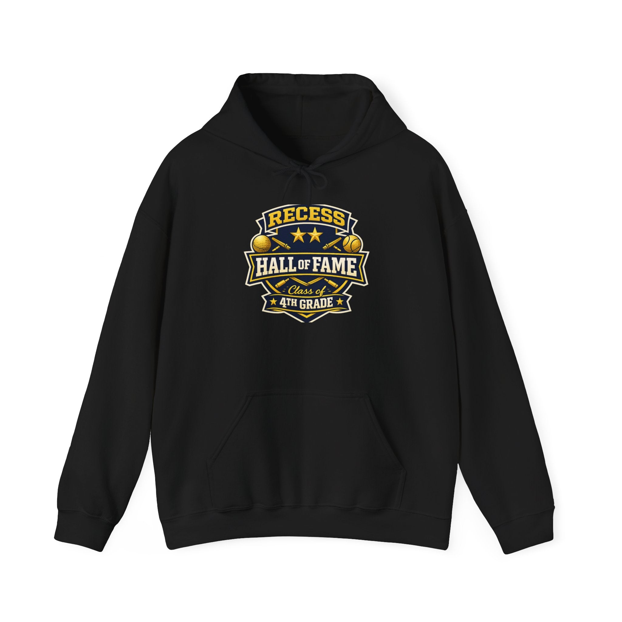 Recess Hall of Fame Hoodie -- Class of 4th Grade