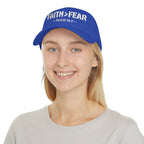 Faith > Fear — Psalm 56:3 — Embroidered Cap | The Foundation Collection (Dark Colors)