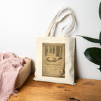 Brutus & Co. Canvas Carry-All -- Vintage Literary Humor