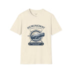 Hemingway Fishing Charters Tee – Vintage Literary Humor Tee