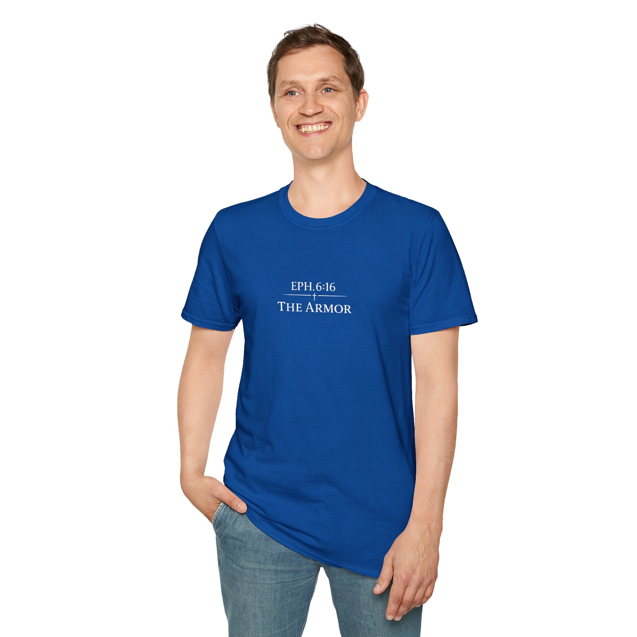 The Armor  — Ephesians 6:16 — In Plain Clothes Tee