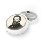 Vintage Bearded Gentleman Bottle Opener — Retro Portrait Beer Opener