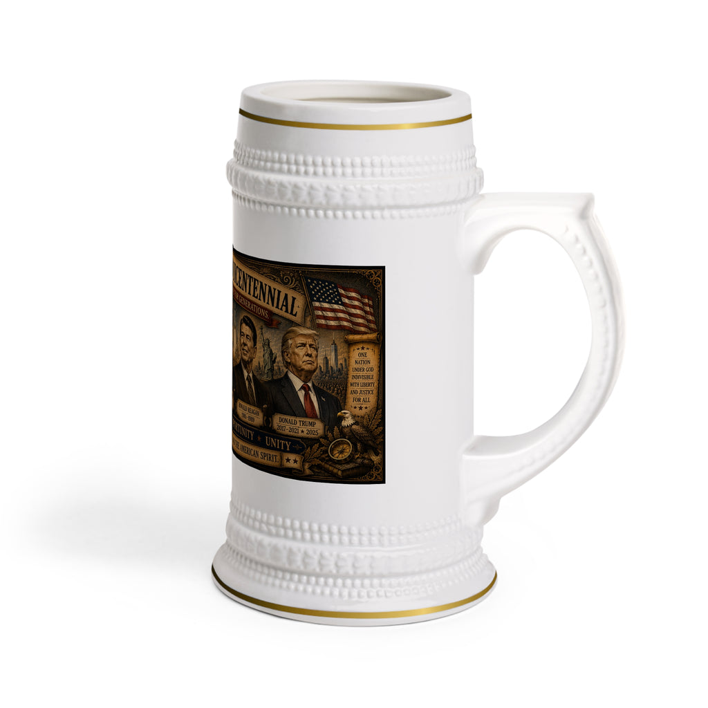 The American Bisesquicentennial Stein:  1776–2026 • A Commemorative Edition from Bard & Beyond