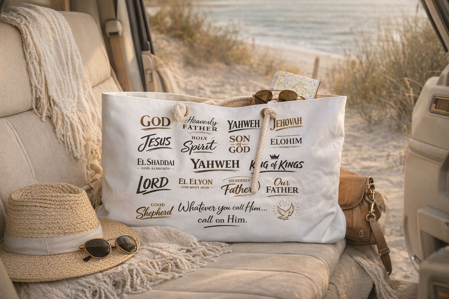 Weekender Bag – "Call on Him"     From The Foundation
