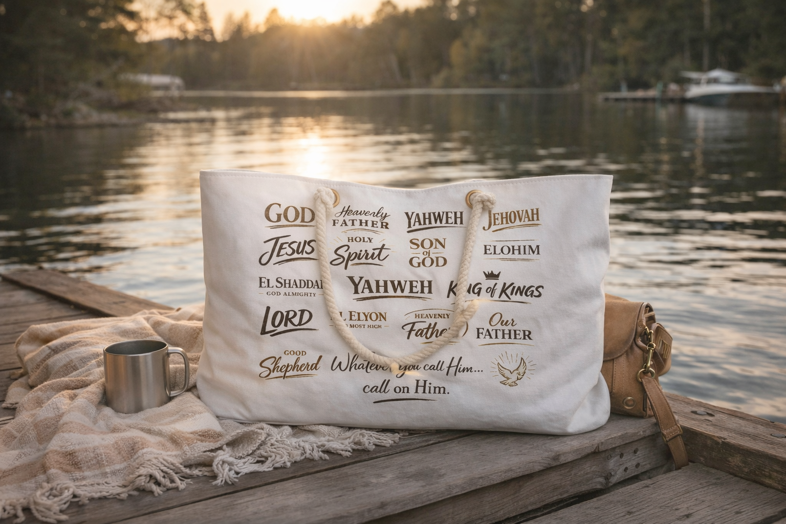 Weekender Bag – "Call on Him"     From The Foundation