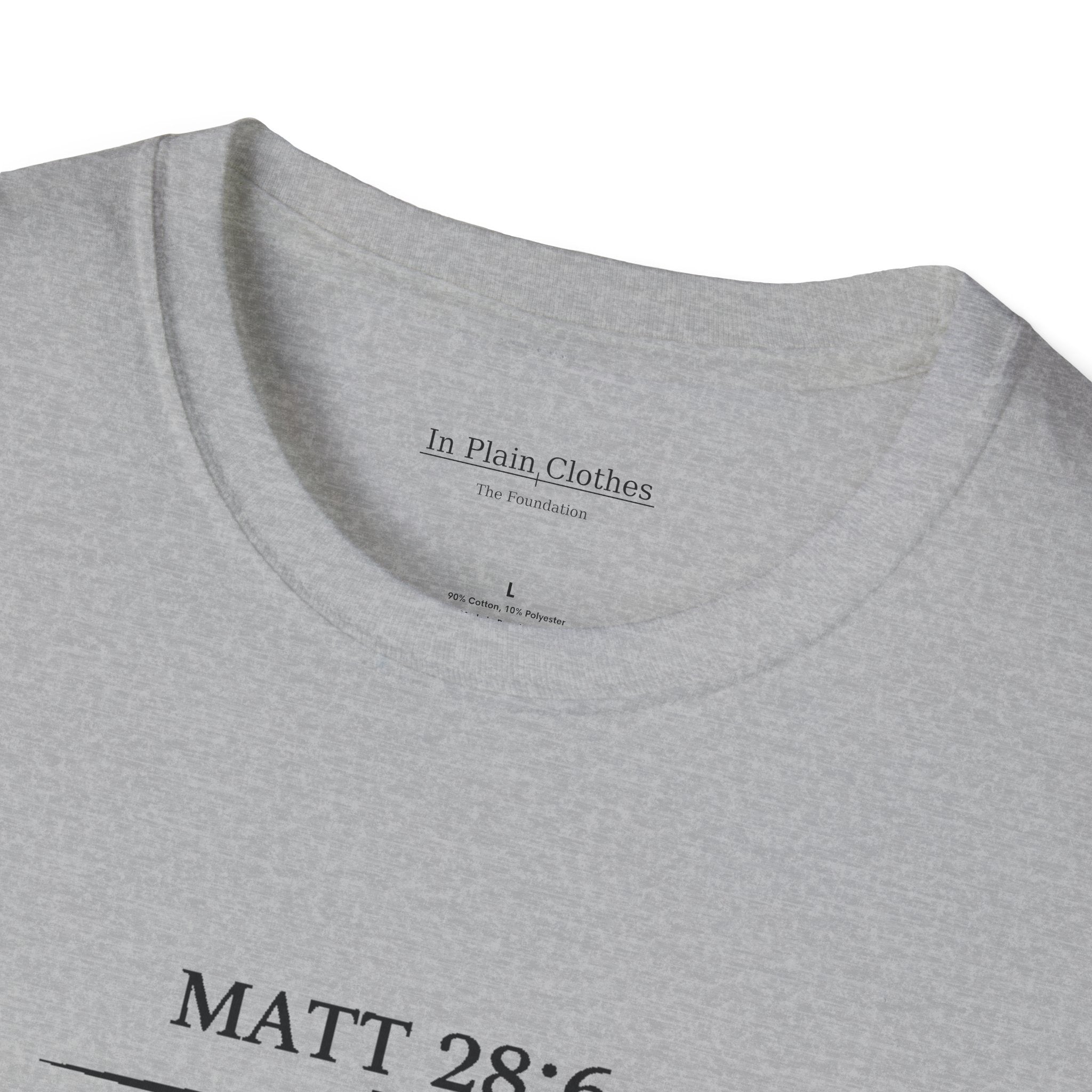 The Foundation — Matthew 28:6 — “The Promise” Tee