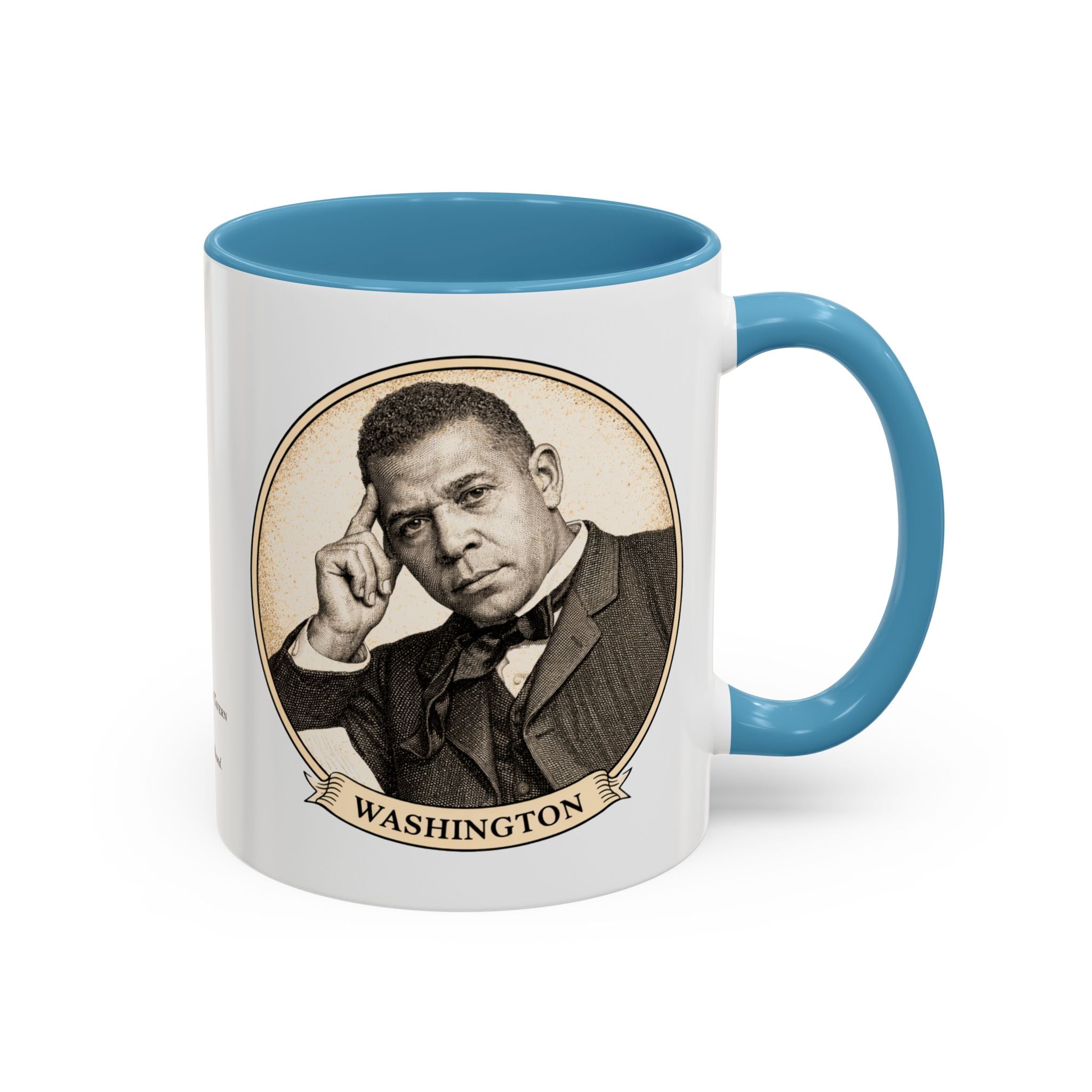 Washington -- The Thinker & Booker -- Ceramic Mug