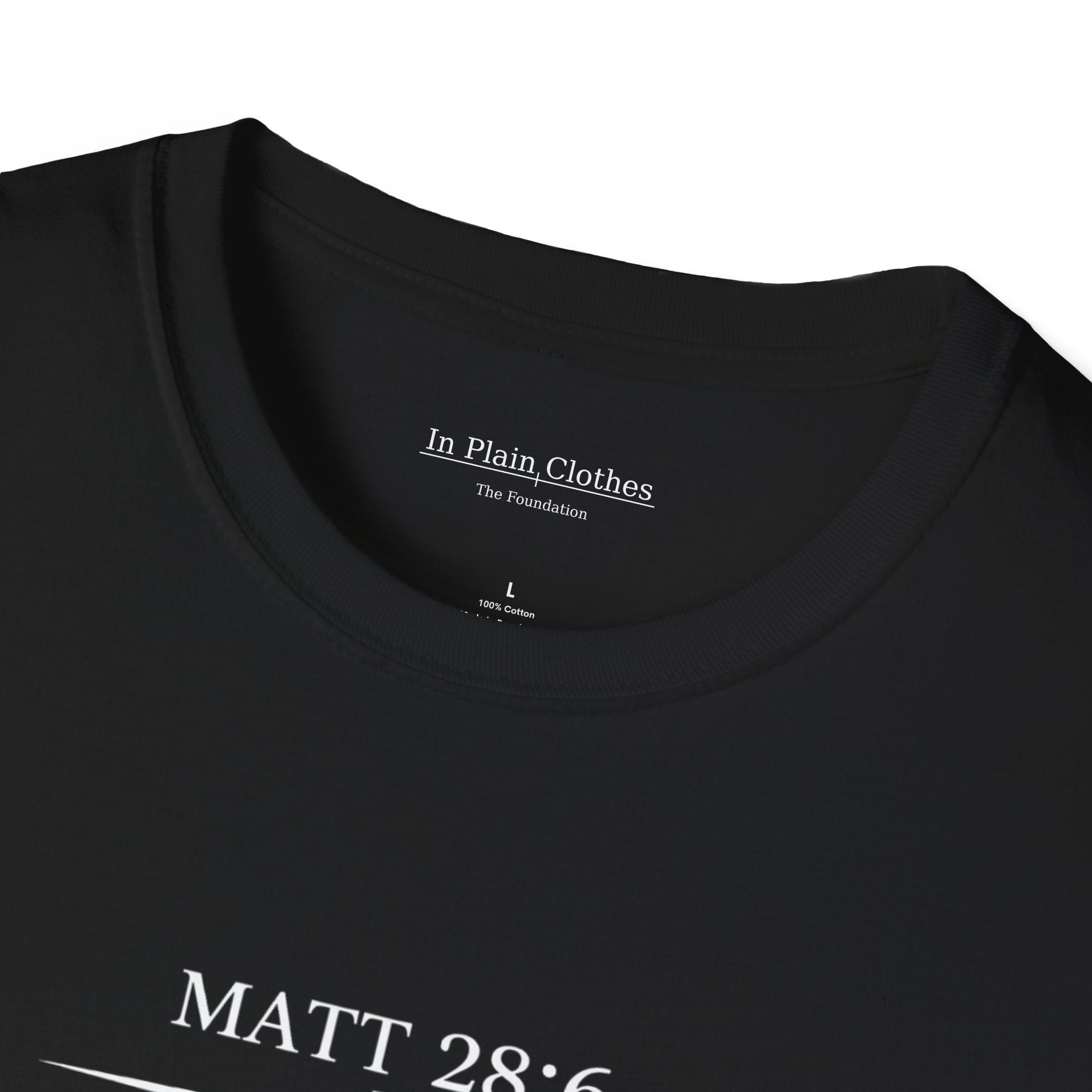 The Foundation — Matthew 28:6 — “The Promise” Tee