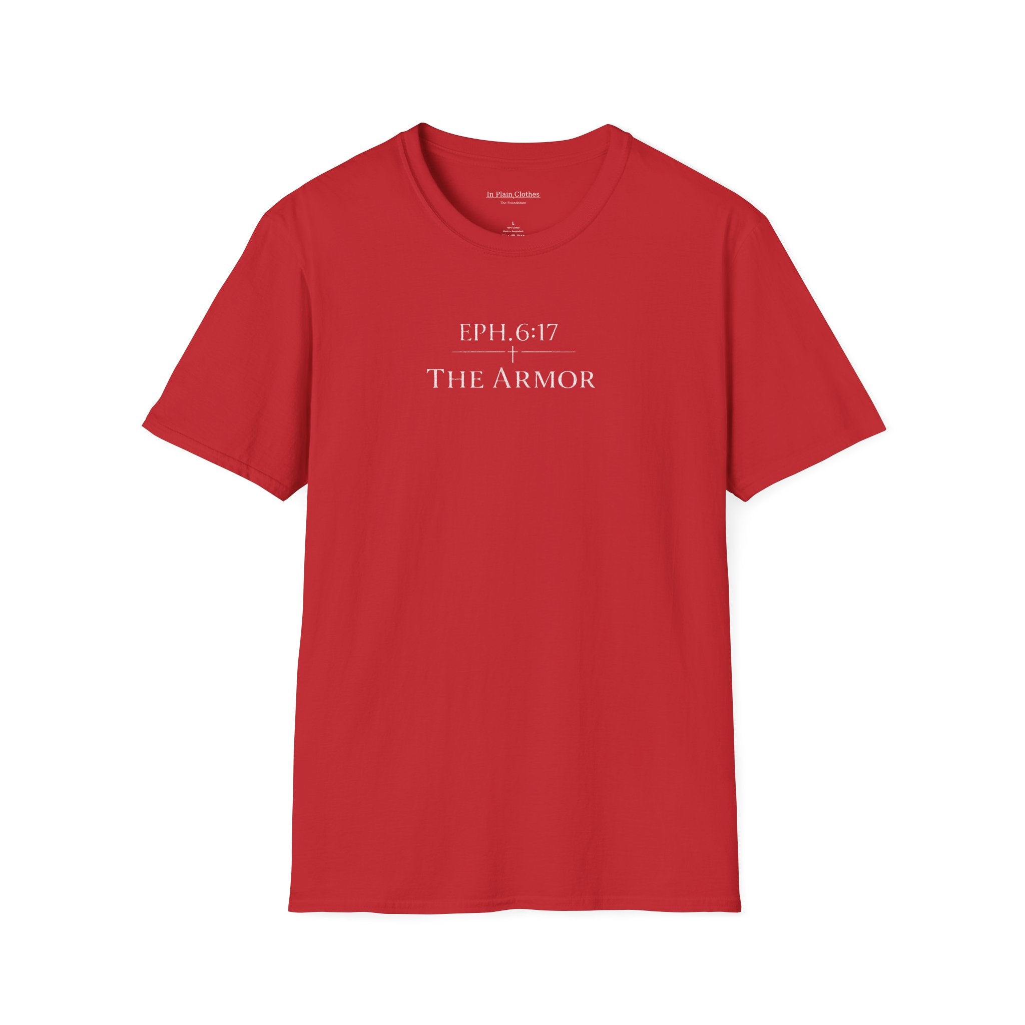 The Armor — Ephesians 6:17 Tee      Helmet of Salvation & Sword of the Spirit | In Plain Clothes