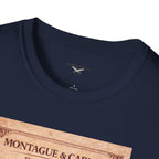 Montague & Capulet Dating Services T-Shirt – Vintage Literary Humor Tee