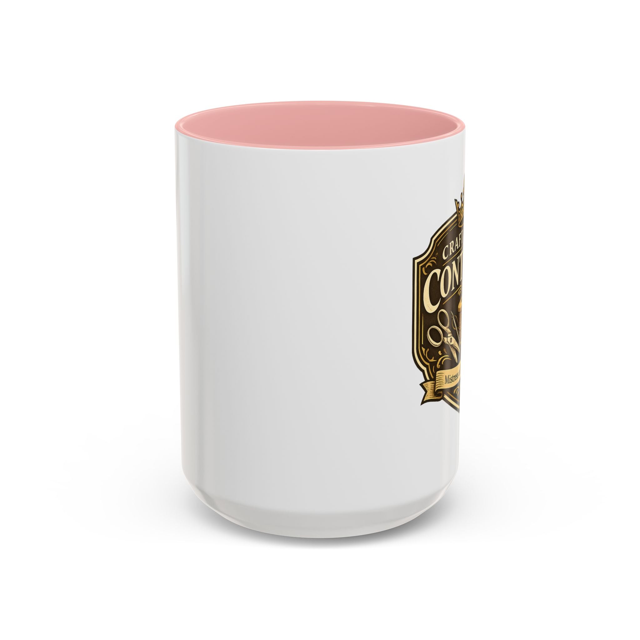 Contessa Craft Room Coffee Mug — "Craft Room Contessa: Mistress of Materials" Accent Mug