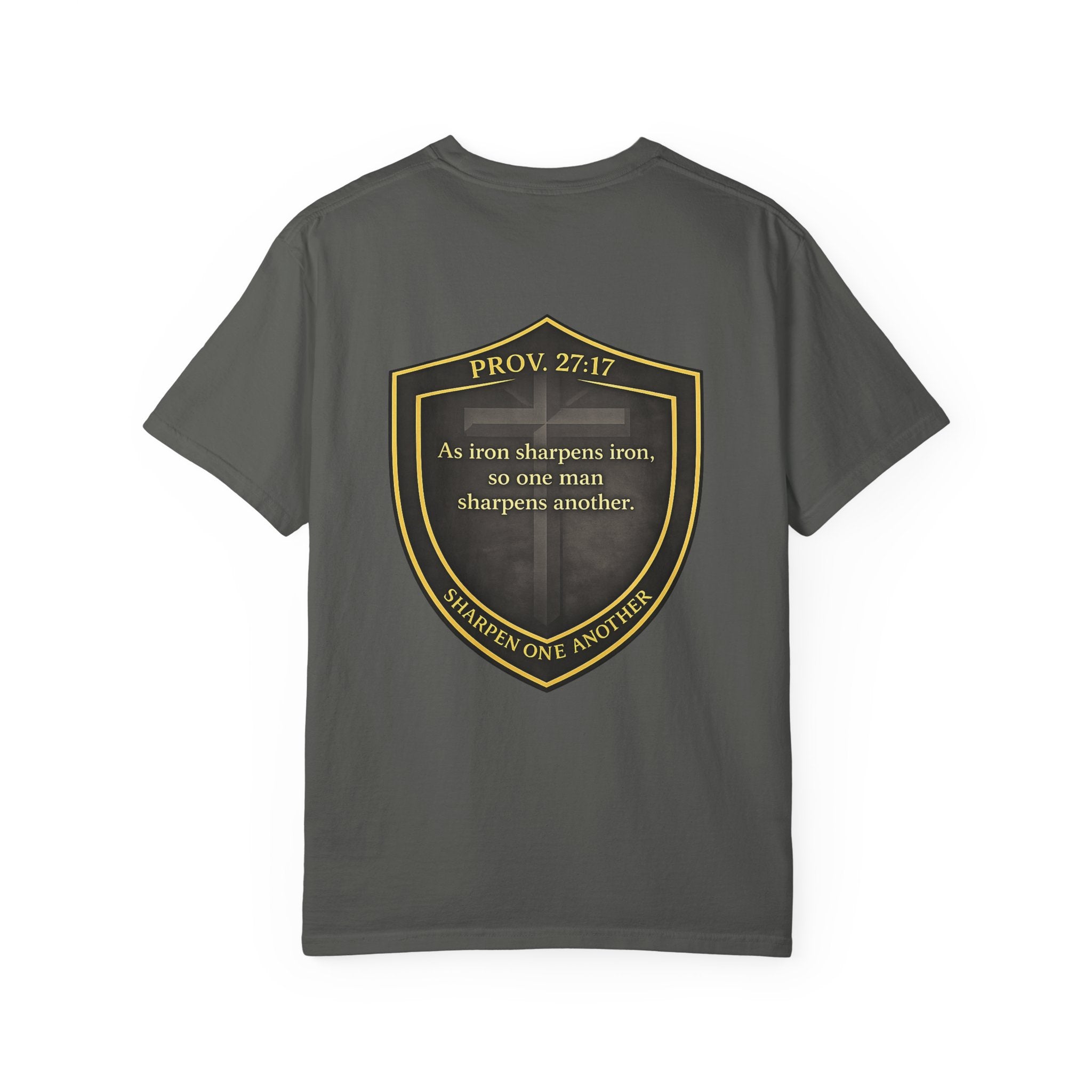 The Foundation — Proverbs 27:17 — In Plain Clothes Tee