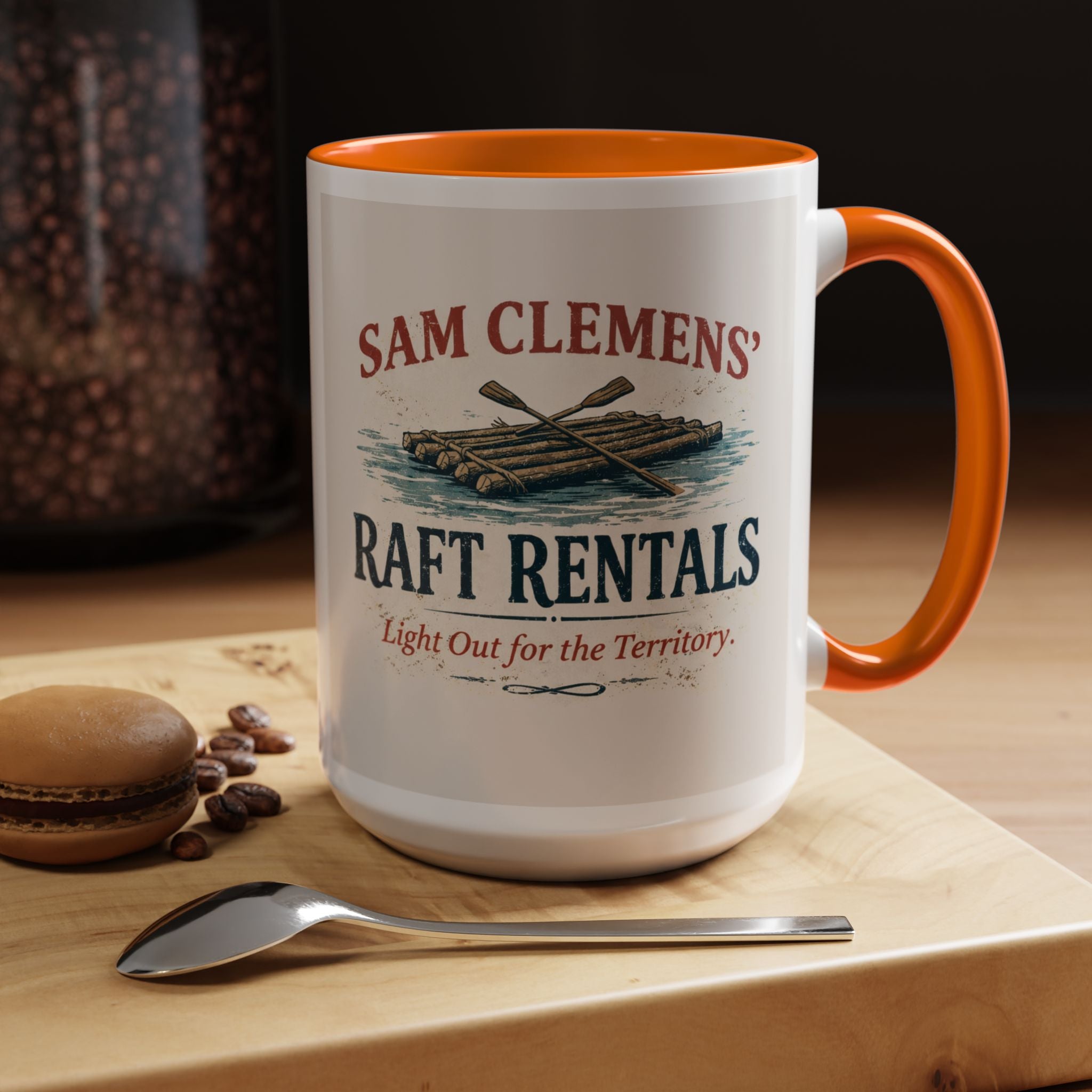 Sam Clemens' Raft Rental Mug