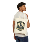 Poe's Bird Sanctuary Canvas Carry-All -- Vintage Literary Humor