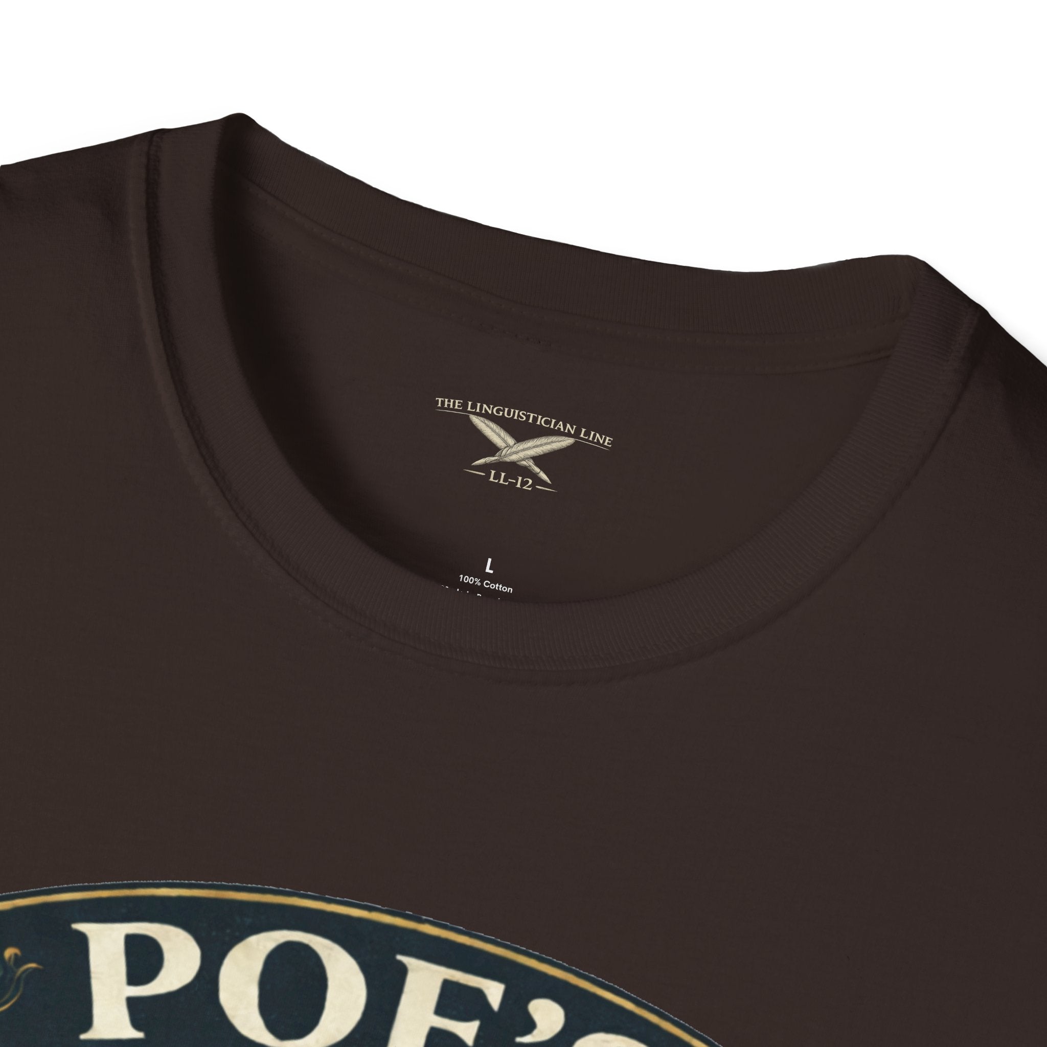 Poe’s Bird Sanctuary T-Shirt – Vintage Literary Humor Tee