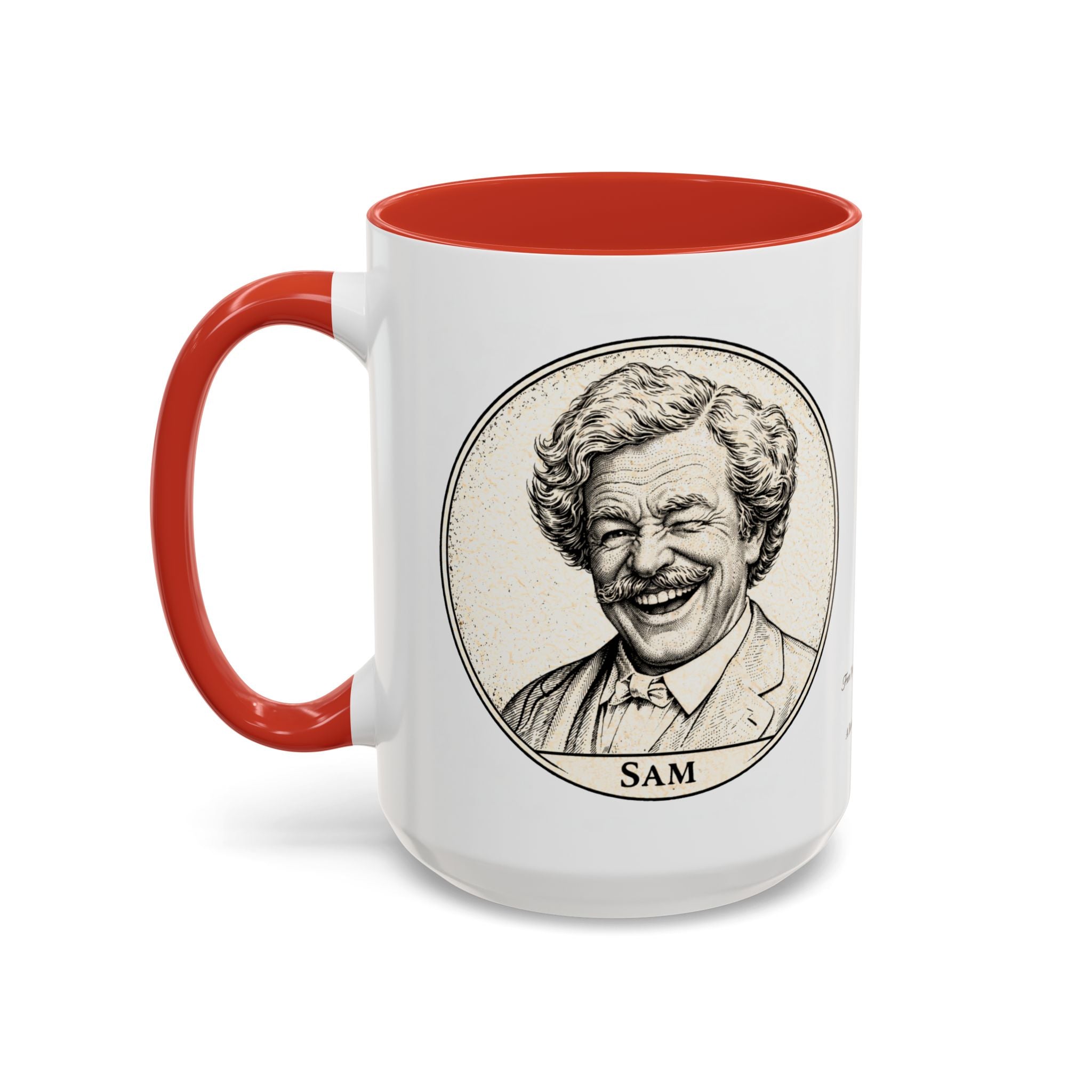 Twain--The Gentleman & Sam -- Ceramic Mug