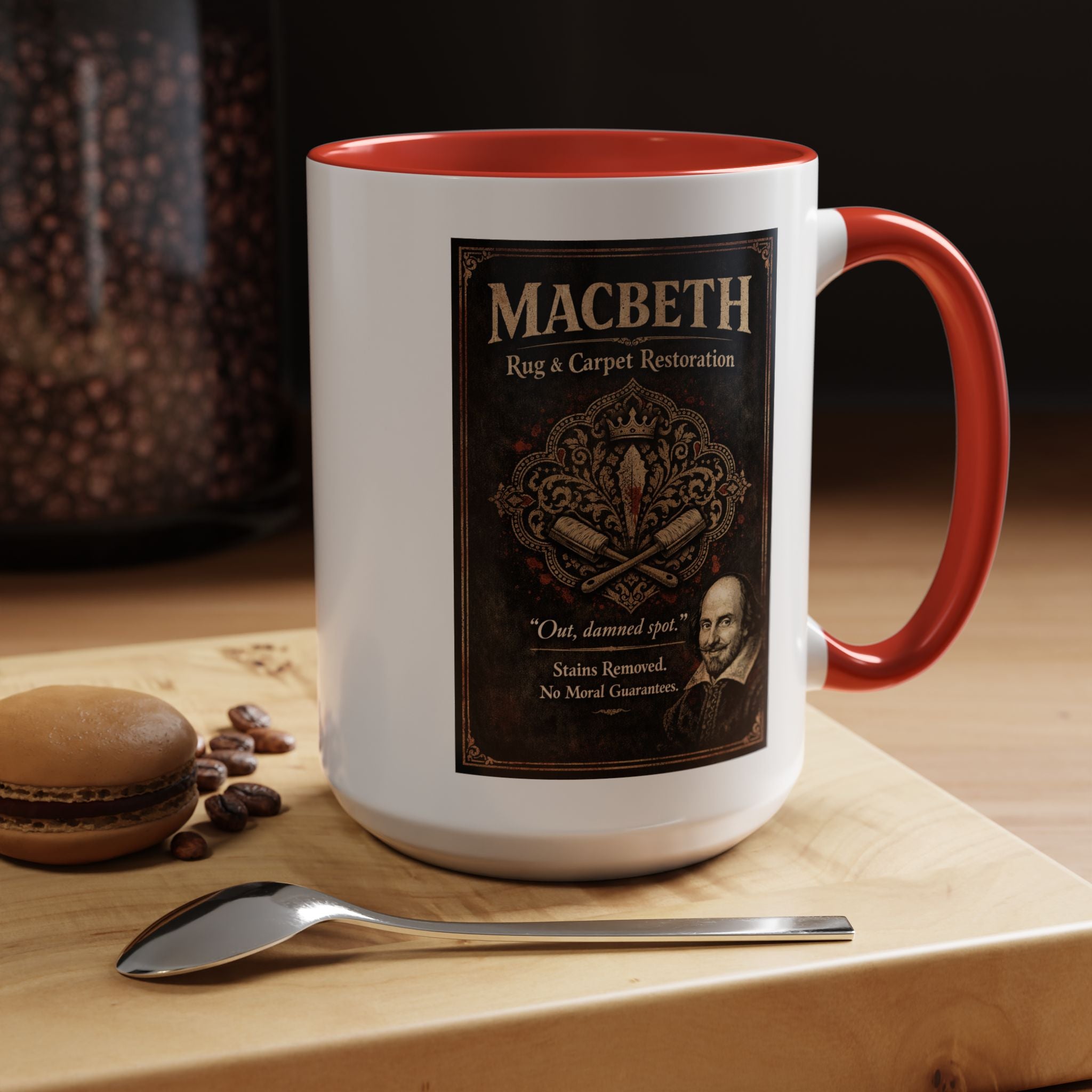Macbeth Rug & Carpet Restoration Mug
