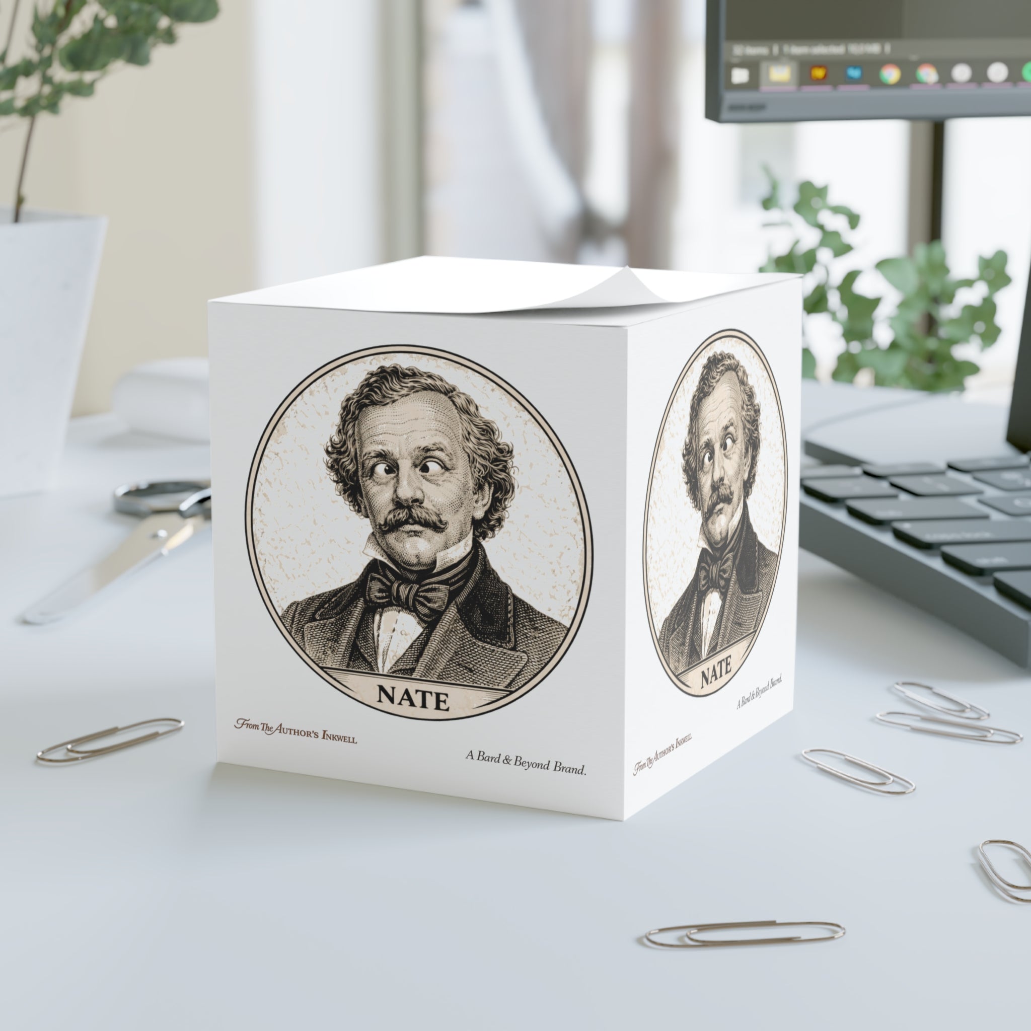 The Writer's Block -- Nate Edition -- A Desk Companion from The Author's Inkwell