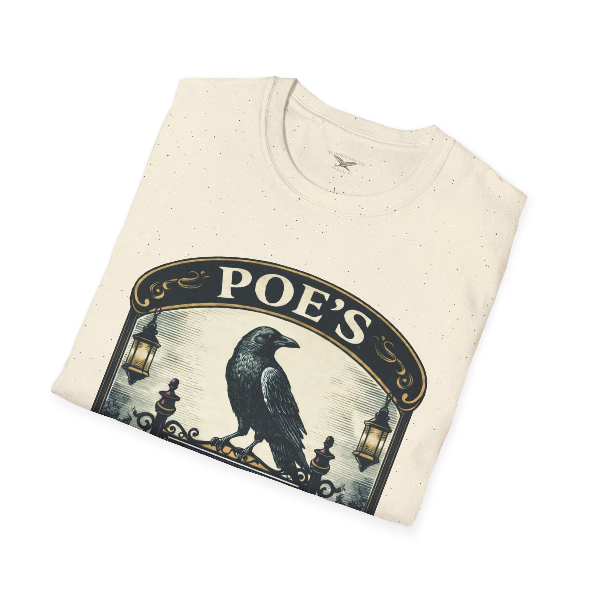 Poe’s Bird Sanctuary T-Shirt – Vintage Literary Humor Tee