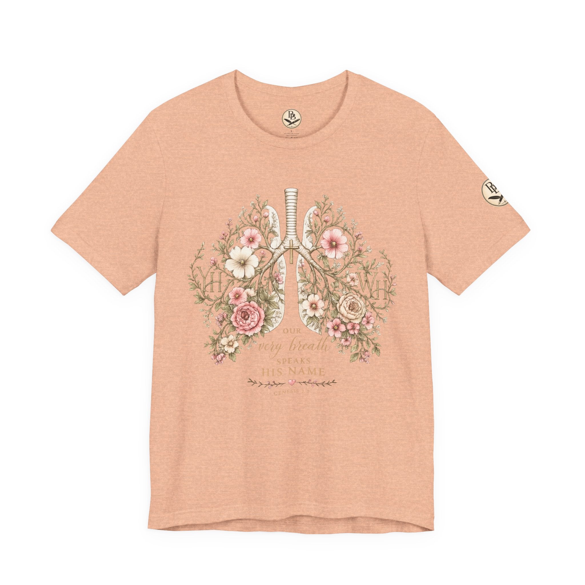 Every Breath Speaks His Name -- Genesis 2:7 (Botanical Lung Design)