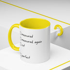 Lady of the Quilt Accent Coffee Mug — 'Legacy in Every Stitch' Quilting Gift