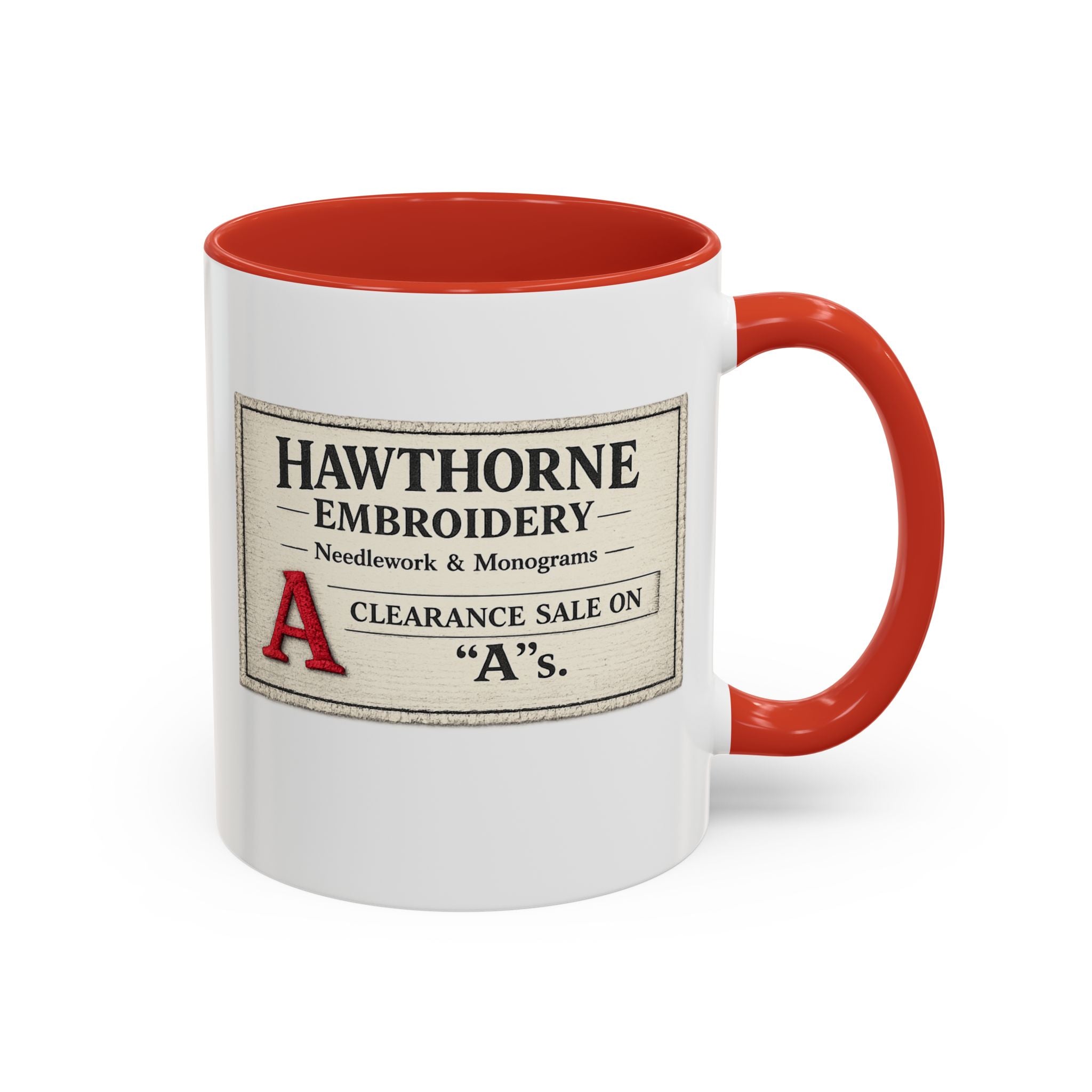 Hawthorne Embroidery Mug