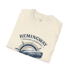 Hemingway Fishing Charters Tee – Vintage Literary Humor Tee