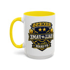 Recess Hall of Fame Coffee Mug — Class of 4th Grade Accent Mug (11/15oz)
