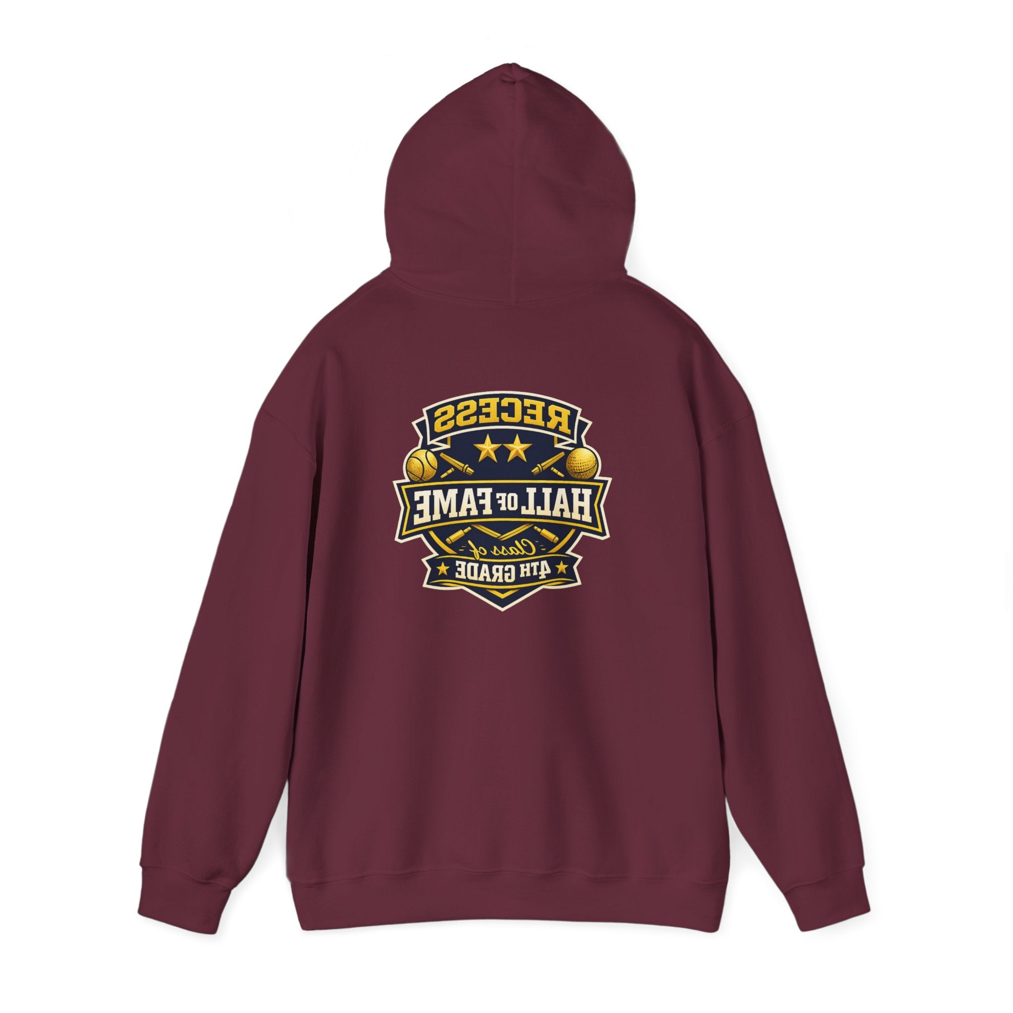 Recess Hall of Fame Hoodie -- Class of 4th Grade