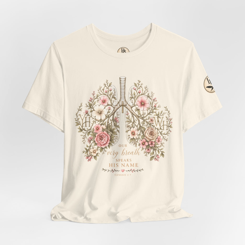 Every Breath Speaks His Name -- Genesis 2:7 (Botanical Lung Design)