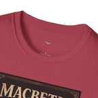 Macbeth Rug & Carpet Restoration T-Shirt — Vintage Literary Humor Tee